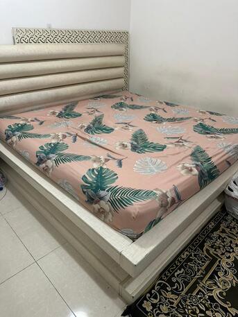 Khobar, Furniture, SAR 700,  Bedroom Furniture For Sale. King Size Bed, Mattress, Wardrobe, Dresser