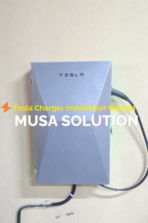 Ajman, Automotive, ⚡ Tesla Charger Installation With Enclosure Box