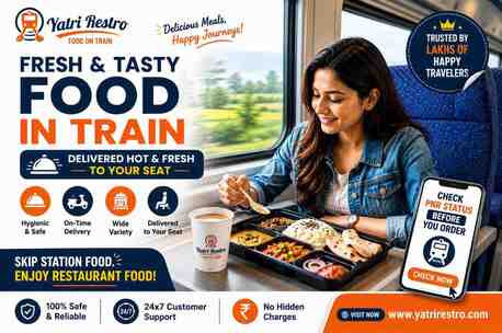 Mumbai, Food Delivery, Book Fresh Food In Train Online For Better Travel Comfort And Convenience