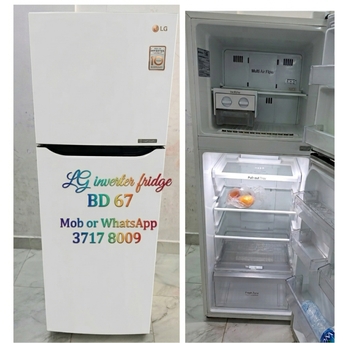 Manama, Appliances, BHD 67,  🌍🌐LG Inverter Fridge In Good Condition For Sale With Delivery