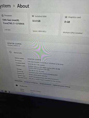 Al Rawdah, Computers, SAR 6000,  Predator NEO 16 RTX 4060 I7 13th Gen