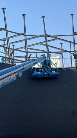 Riyadh, Construction, Steel Arection Warehouse Cold Storages