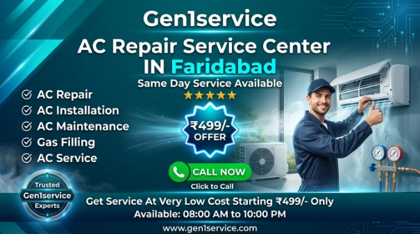 Faridabad, Air Conditioning, AC Service Repair Center In NHPC Colony Faridabad