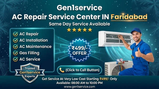 Faridabad, Air Conditioning, AC Service Repair Center In Neelam Ajronda Faridabad