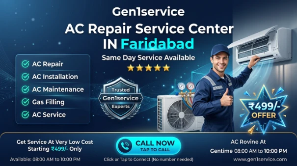 Faridabad, Air Conditioning, AC Service Repair Center In Anangpur Faridabad