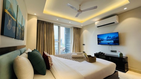 Gurgaon, Apartments, Flats, Houses & Villas, INR 4500/day,  Furnished,  1 BR,  450 Sq. Feet,  The Stylish Suites Have Quickly Become Popular As Home-away-from-home