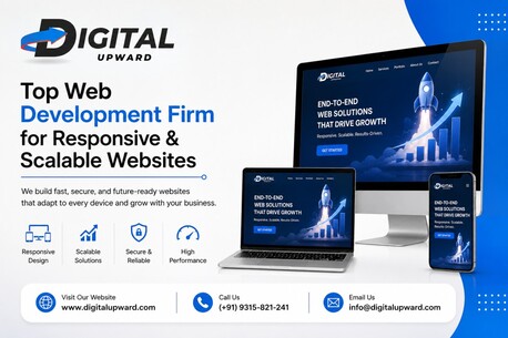 New Delhi, Computer, Top Web Development Firm For Responsive & Scalable Websites
