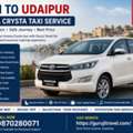 Delhi To Udaipur Innova Crysta Taxi Service | Luxury Outstation Cab Booking