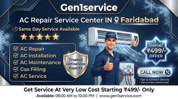 Faridabad, Air Conditioning, AC Service Repair Center In Dabua Colony Faridabad