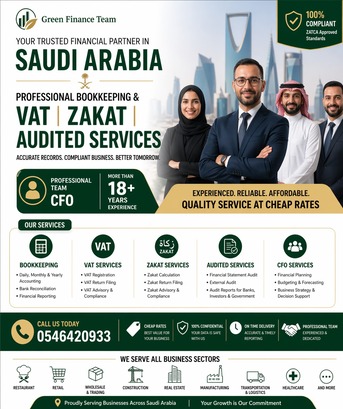 Jeddah, Job Seekers, Finance & Accounting Services