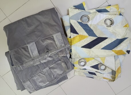 Jubail, Furniture, SAR 25,  Curtains With Free Curtain Rods