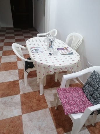 Al Safa, Furniture, SAR 600,  Floor Seating With Carpet And Plastic Dining Table With Chairs