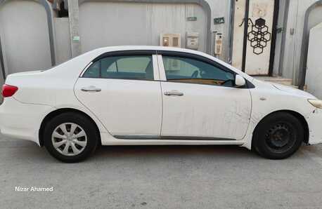 Jubail, Vehicles, Cars & Trucks , SAR 23500,  Toyota Corolla,  2013,  Automatic,  335000 KM,  Corolla  -White For Sale