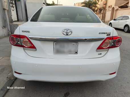 Jubail, Vehicles, Cars & Trucks , SAR 23500,  Toyota Corolla,  2013,  Automatic,  335000 KM,  Corolla  -White For Sale
