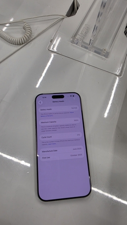 Dammam, Mobile Phones, SAR 3700,  IPhone 16 Pro Max Battery Health 100