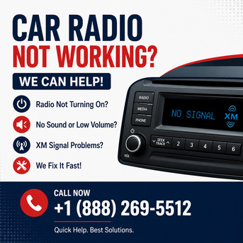 Edmonton, Business, Replace XM Radio Receiver In Car | +1 (888) 269-5512