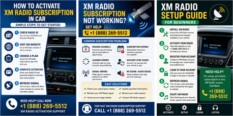 Dallas, Business, XM Radio Subscription Renewal Problems? Call +1 (888) 269-5512