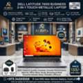 BHD 133,  DELL Touch Core I7 8th Generation Metallic Laptop (CPR Reader + Face ID) 14" Touch FHD LED