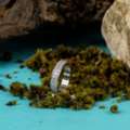 INR 1199,  Diamond Glitz Sterling Silver Ring