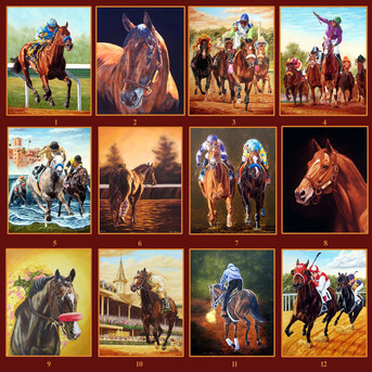 New York, Business, Horse Paintings For Sale By Chapman-Arts