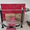 BHD 50,  Weight Set And The Bench For Sale
