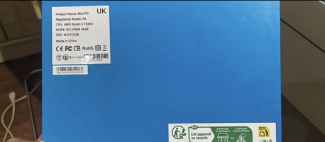 Riyadh, Tablet Computers, SAR 995,  Geekim A5 Mini PC (3 Year Coverage) AMD Ryzen6 16GB RAM 512SSD