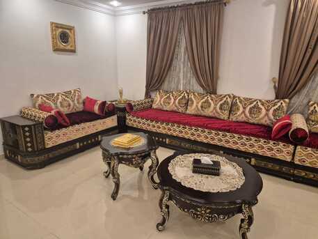 Al Rawdah, Furniture, SAR 1500,  Luxurious Moroccan Salon Set For Sale At A Very Special Price!