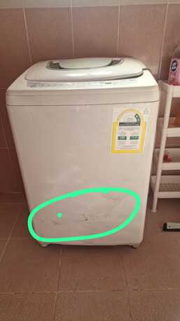 Yanbu, Appliances, SAR 600,  URGENT SALE: TOSHIBA-WASHING MACHINE
