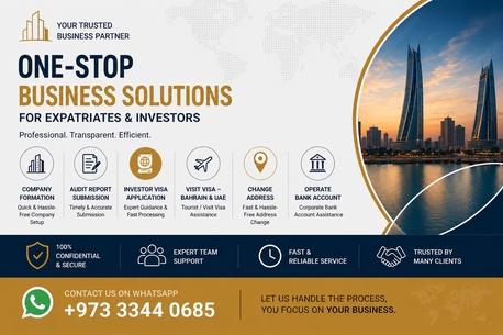 Manama, Business, Trusted Experts For Company Formation & Visas