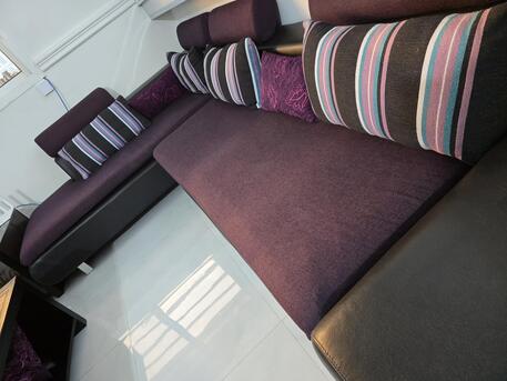 Al Sulaymaniyyah, Furniture, SAR 900,  Corner Sofa In A Very Good Condition For Sale- Distress Deal