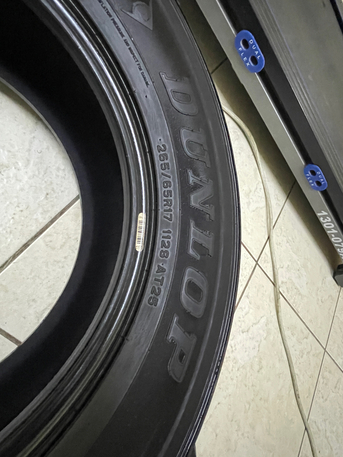 Thuqbah, Auto Parts, SAR 1,  Toyota Fortuner Original DUNLOP Tyres For Sale