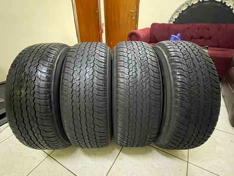 Thuqbah, Auto Parts, SAR 1,  Toyota Fortuner Original DUNLOP Tyres For Sale