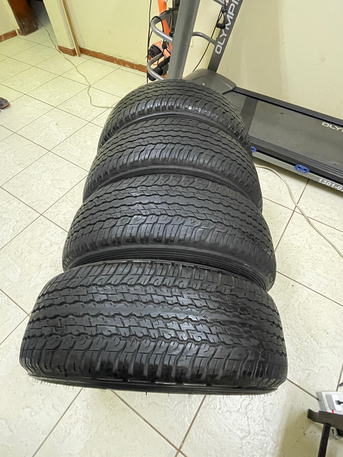 Thuqbah, Auto Parts, SAR 1,  Toyota Fortuner Original DUNLOP Tyres For Sale