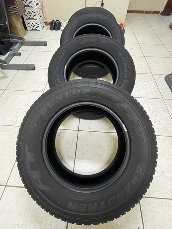 Thuqbah, Auto Parts, SAR 1,  Toyota Fortuner Original DUNLOP Tyres For Sale