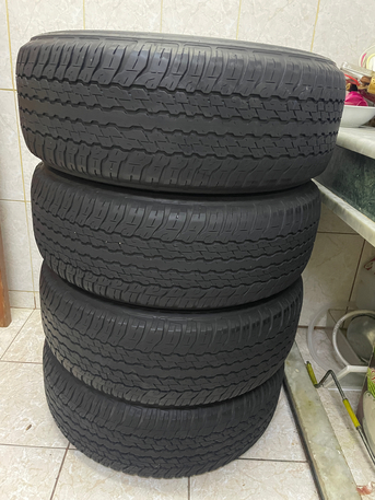 Thuqbah, Auto Parts, SAR 1,  Toyota Fortuner Original DUNLOP Tyres For Sale