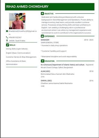 Jeddah, Job Seekers, Looking For A Job. I Have Driving Licences & Valid Aqama