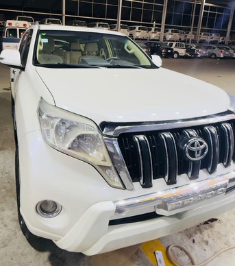 Jeddah, Vehicles, Cars & Trucks , SAR 90000,  Toyota Prado,  2016,  Automatic,  300000 KM,    4 Cylinder White