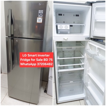 Manama, Air Conditioners, BHD 75,  ✅️ LG Smart Inverter Fridge For Sale In Good Condition With Delivery