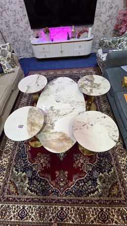 Olaya, Furniture, SAR 1000,  Center Table With 4 Small Round Table
