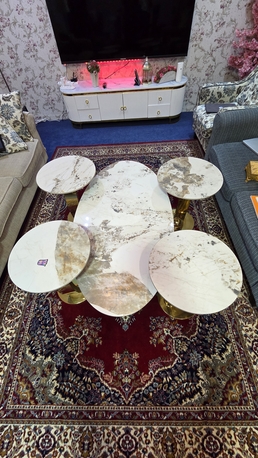 Olaya, Furniture, SAR 1000,  Center Table With 4 Small Round Table