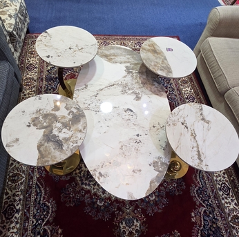 Olaya, Furniture, SAR 1000,  Center Table With 4 Small Round Table