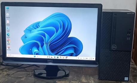 Manama, Computers, BHD 55,  DELL PC Full Set I5 6th GEN /8 GB Ram DDR 4 /256 SSD /HDMI/ LED 22