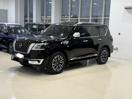 Manama, Vehicles, Cars & Trucks , BHD 17900,  NISSAN PATROL PLATINUM,  2022,  Automatic,  126700 KM,    (Black)