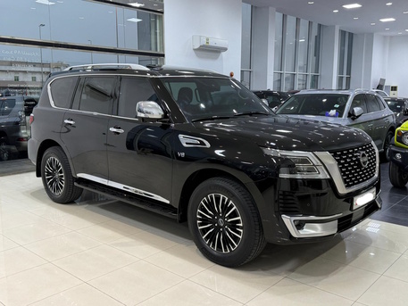 Manama, Vehicles, Cars & Trucks , BHD 17900,  NISSAN PATROL PLATINUM,  2022,  Automatic,  126700 KM,    (Black)