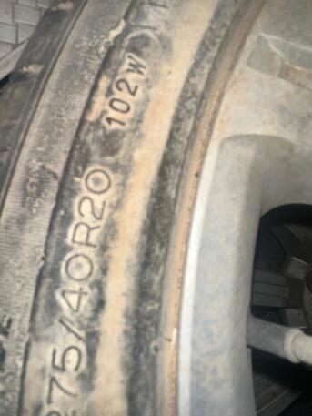 Al Sulaymaniyyah, Auto Parts, SAR 550,  4 Alloy  20" Inch RIMS اربع جنوط  الوي  فضي حجم 20 فب حالة ممتازة