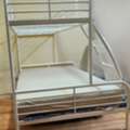 SAR 650,  Bunk Bed - IKEA Double / Single Off-white