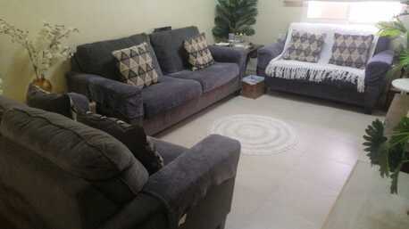 Dhahrat Laban, Furniture, SAR 6000,  Final Exit Sale: Luxury Ashley Sofa, Bosch Dishwasher, And HAAM AC (Like New!)