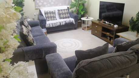 Dhahrat Laban, Furniture, SAR 6000,  Final Exit Sale: Luxury Ashley Sofa, Bosch Dishwasher, And HAAM AC (Like New!)