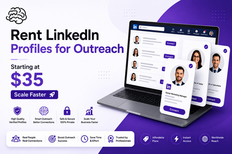 Mumbai, Software, Rent LinkedIn Profiles For Outreach Campaigns Starting At $35