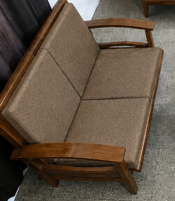 Mahooz, Household Items, BHD 60,  Wooden Sofa For Sale